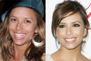Famosas sin maquillaje: Cómo lucen antes y después de una sesión de belleza  