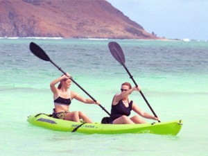 vacaciones, verano kayak, deporte