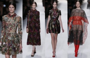 valentino, flores, ready to wear