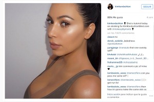 Imagen publicada en Instagram de Kim Kardashian