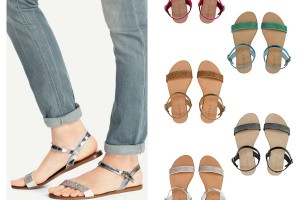 Es hora de mostrar los pies con esta entretenida colección de sandalias disponible en todas las tiendas Esprit.