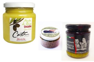 Aceite de Oliva Untable en Emporio Terramater, Aliño de Hongos de Katankura y Pesto en Terramater