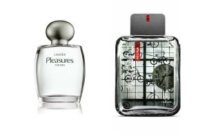 Perfumes de Estee Lauder y de Natura