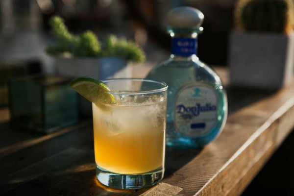 Margarita: Tequila y jugo de limón, en una copa escarchada con sal.Gentileza Tequila Don Julio
