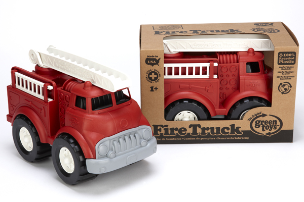 Camión de bomberos de Green Toys disponibles en Bebé Urbano.