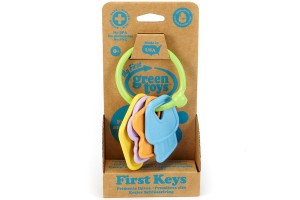 Juego de llaves de Green Toys disponibles en Bebé Urbano.