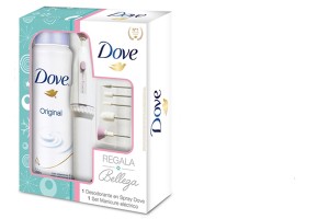 Pack Navideño Dove Desodorante + Set de Manicure.
