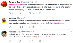 Usuarios de redes sociales manifestaron su molestia con las escenas donde aparece "Tomasito" en Verdades Ocultas