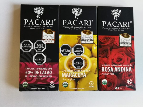 Pacari es un chocolate orgánico, único por su proceso de producción sostenible del cacao y otros productos como frutas, hierbas aromáticas, flores y especies. Perfecto para llegar al corazón de una madre.