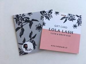 Con esta giftcard de Lola Lash podrás canjear un liftings + tinte de pestaña en la nueva tienda que abirió en la tienda que recién abrió en Casacostanera.